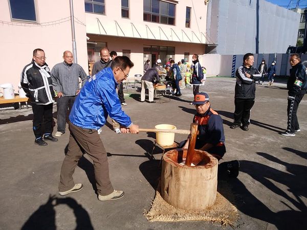 交通安全もちつき大会