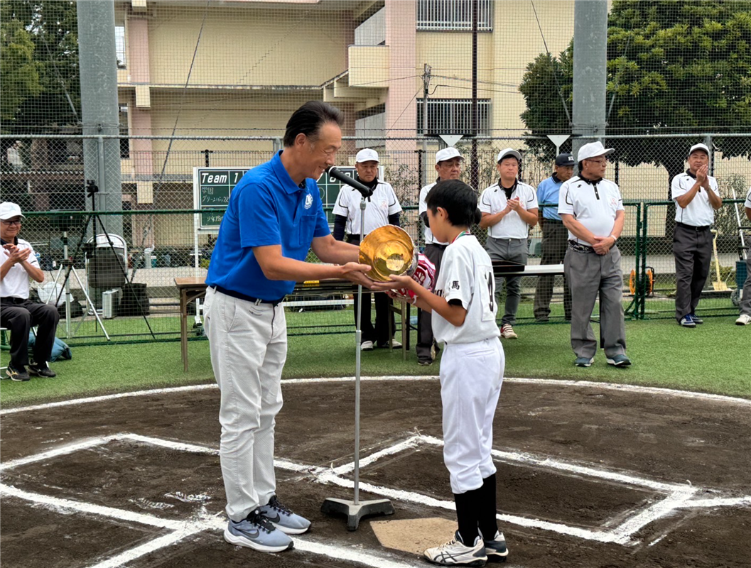 第24回　学童野球連盟選手権大会開会式